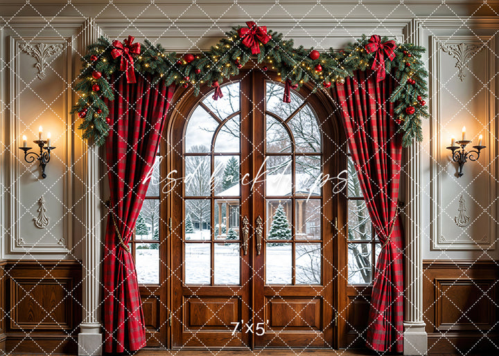 Christmas Parlor Window (sweep options)