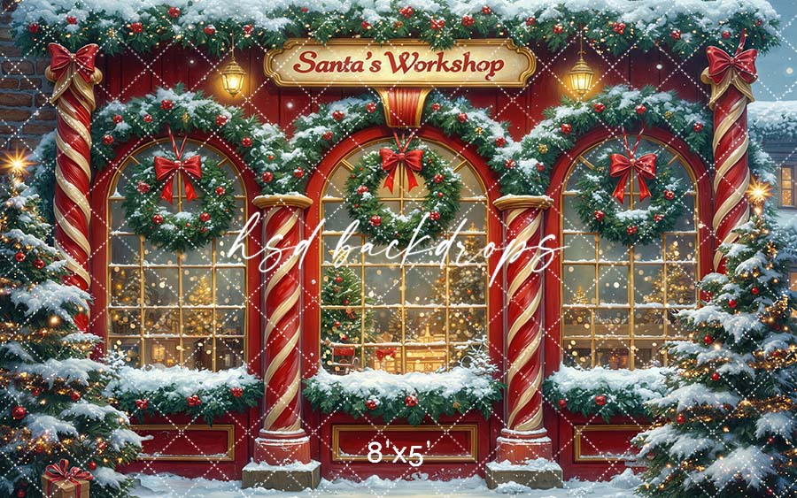 Santa's Festive Hideaway (sweep options)