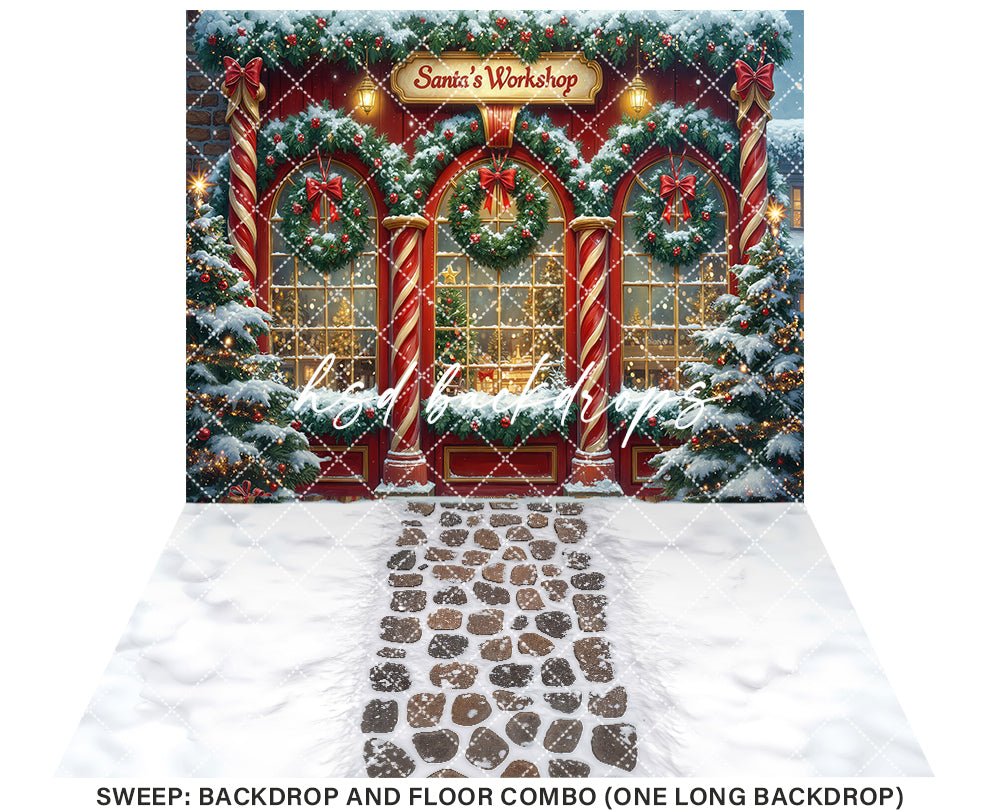 Santa's Festive Hideaway (sweep options)
