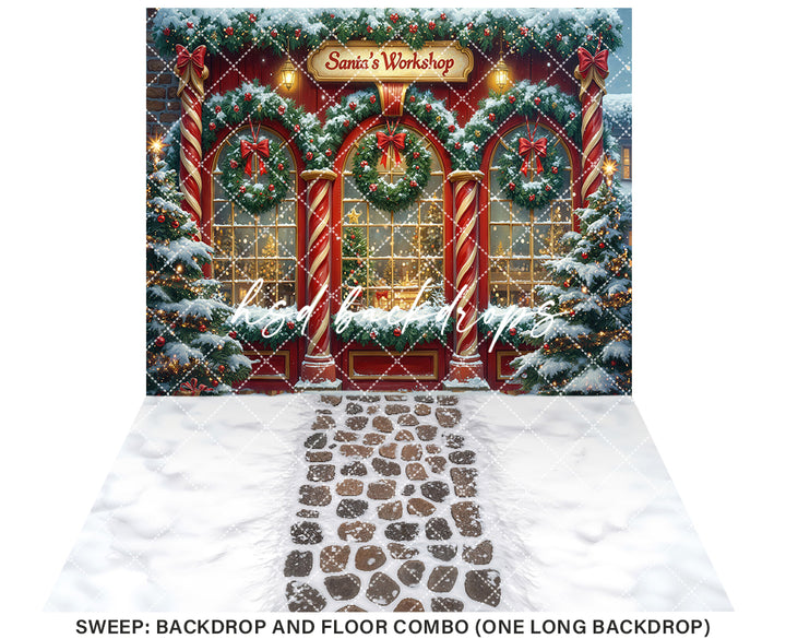 Santa's Festive Hideaway (sweep options)