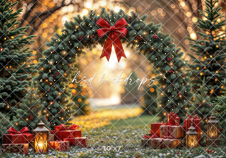 A Glimmering Christmas Garden (sweep options)