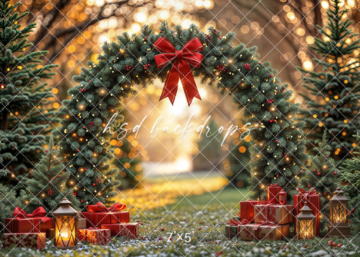 A Glimmering Christmas Garden (sweep options)