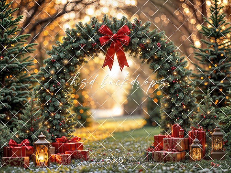 A Glimmering Christmas Garden (sweep options)