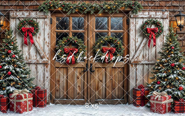 Frosted Farmhouse Doors (sweep options)