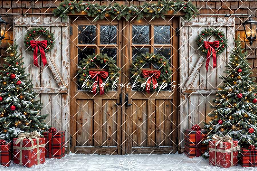 Frosted Farmhouse Doors (sweep options)