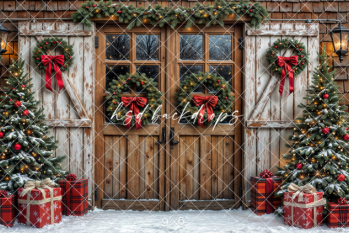 Frosted Farmhouse Doors (sweep options)