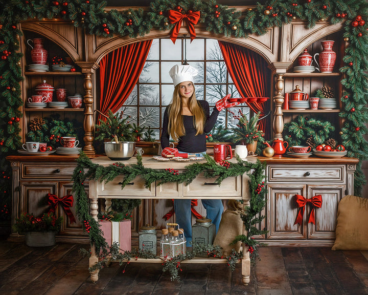 Festive Farmhouse Kitchen (sweep options)