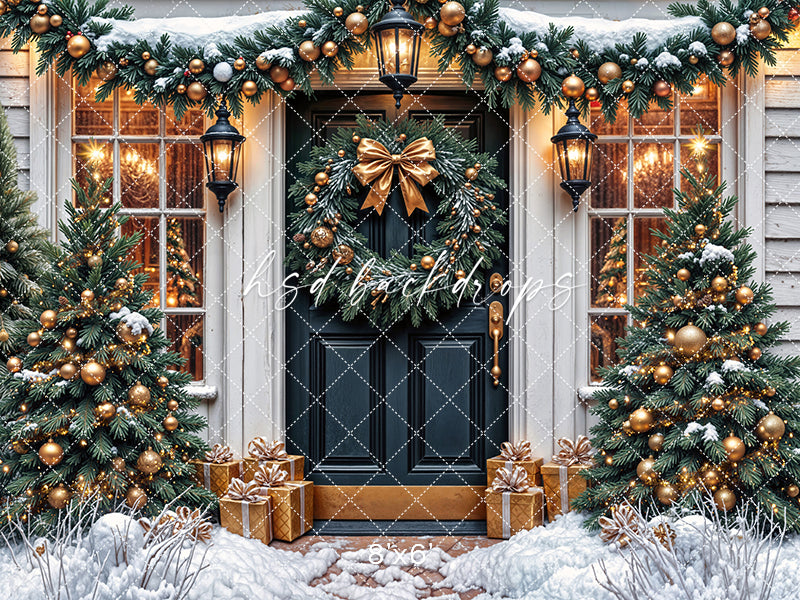 Frost & Gold Front Door (sweep options)
