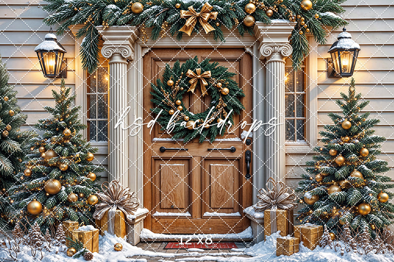Gilded Wreath Door (sweep options)