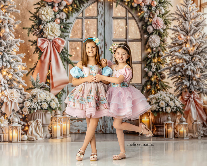 Sugarplum Entrance - Holiday Photo Background (sweep options)