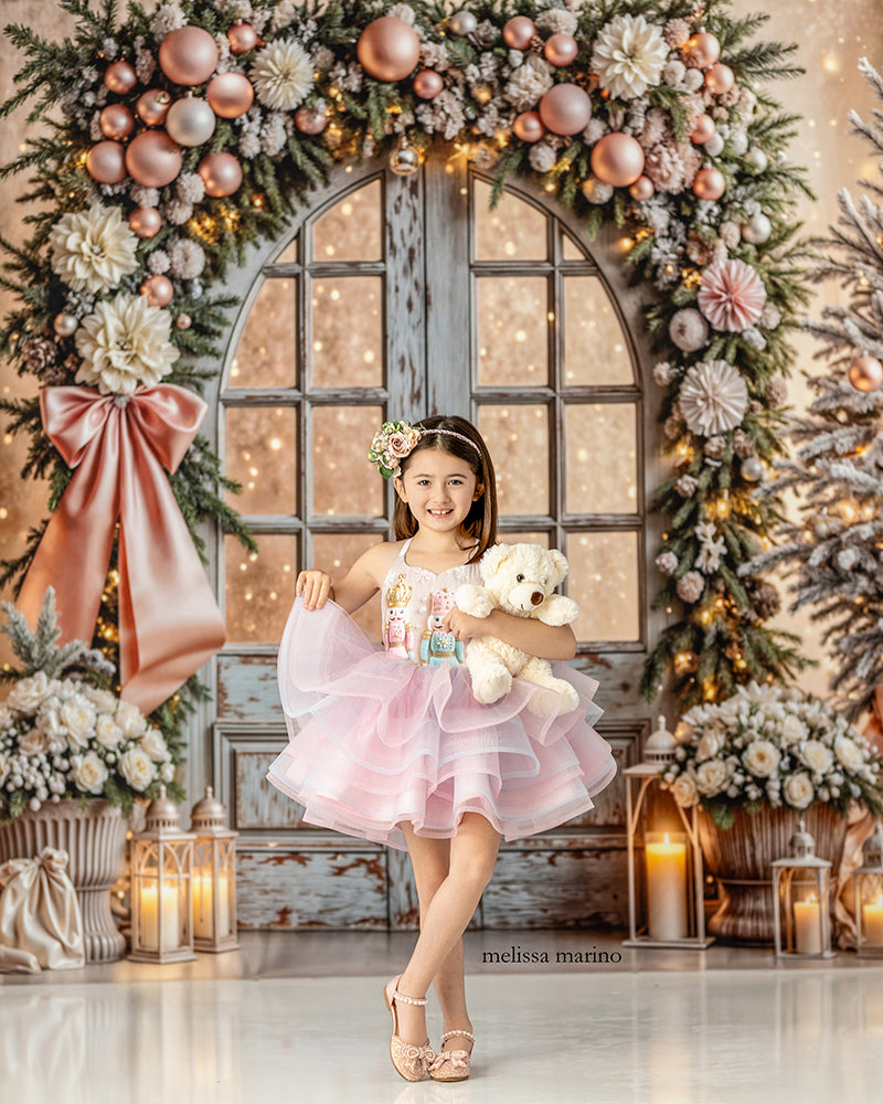 Sugarplum Entrance - Holiday Photo Background (sweep options)