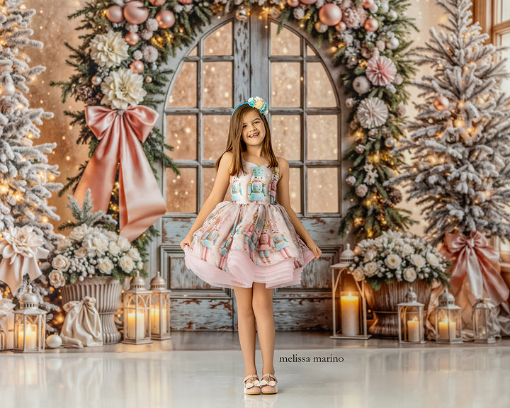 Sugarplum Entrance - Holiday Photo Background (sweep options)