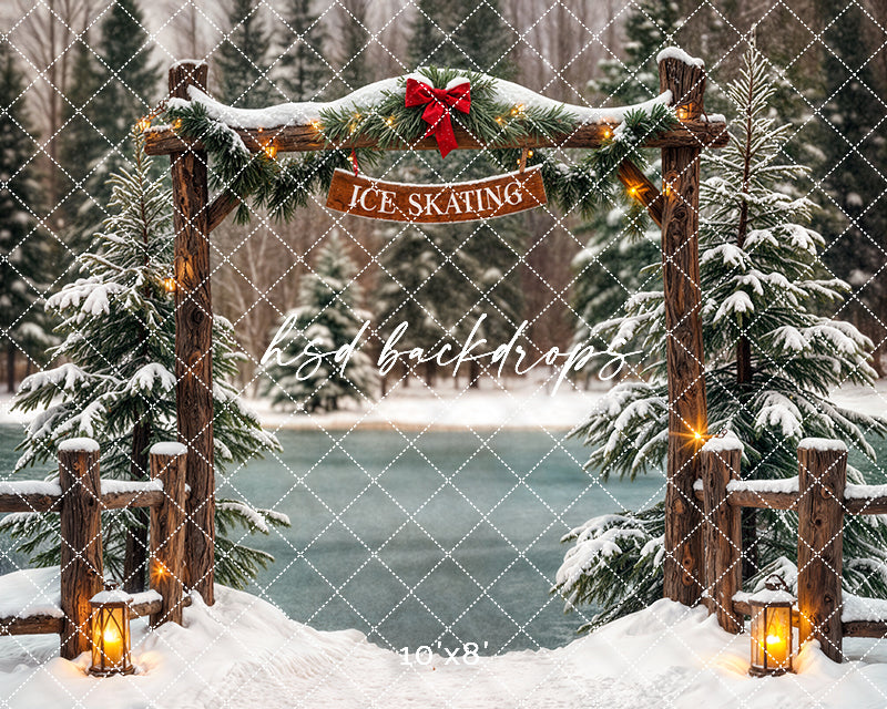 Winter Pines Ice Rink (sweep options)
