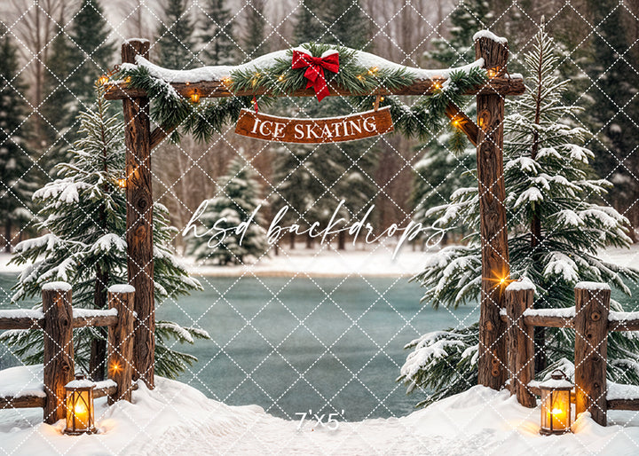 Winter Pines Ice Rink (sweep options)