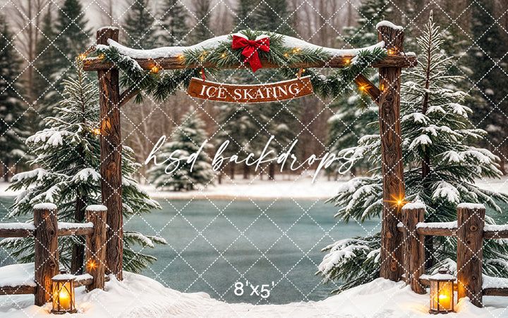 Winter Pines Ice Rink (sweep options)