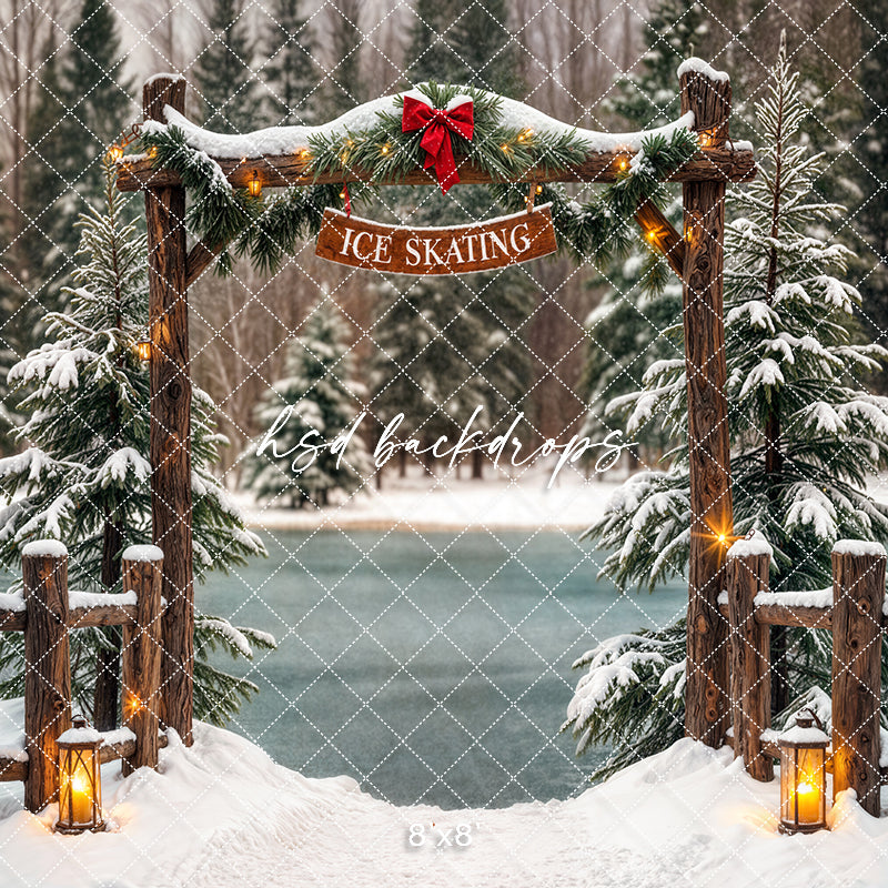 Winter Pines Ice Rink (sweep options)