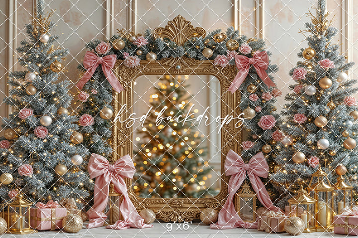 Blush & Gold Gilded Frame (sweep options)