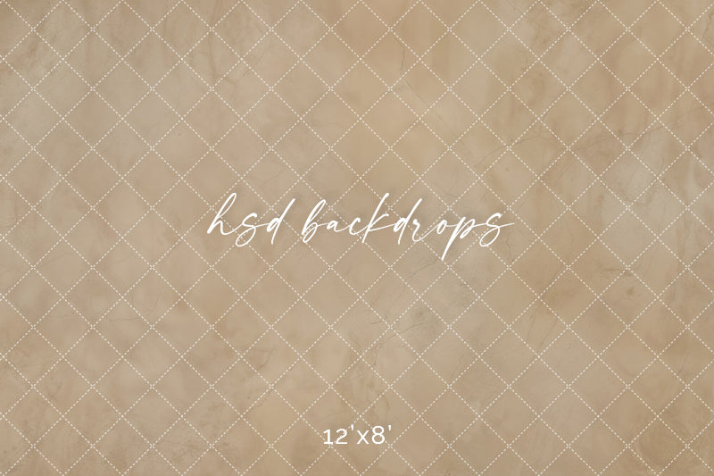 Neutral concrete chapel photography floor mat with soft beige stone texture, designed for First Communion and baptism portrait sessions.