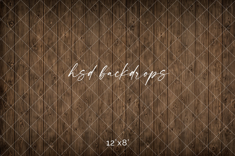 Rustic Woodland Wood Plank Photography Backdrop – Garden Workshop Companion Scene | HSD Backdrops