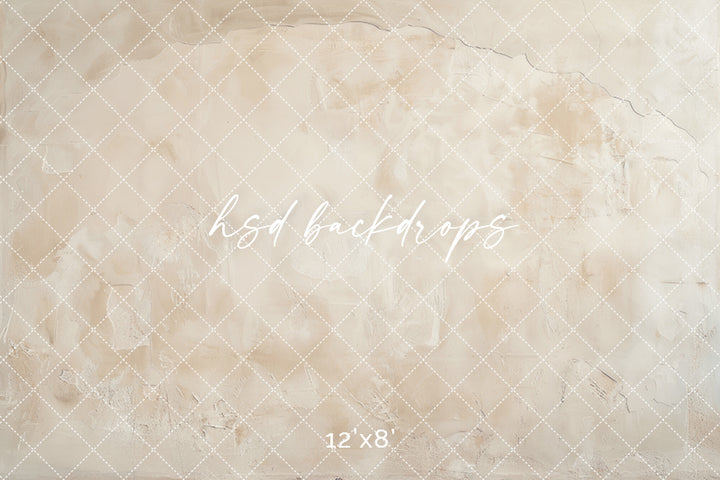 Neutral Artisan Plaster Floor Photography Backdrop – Soft Textured Studio Floor | HSD Backdrops