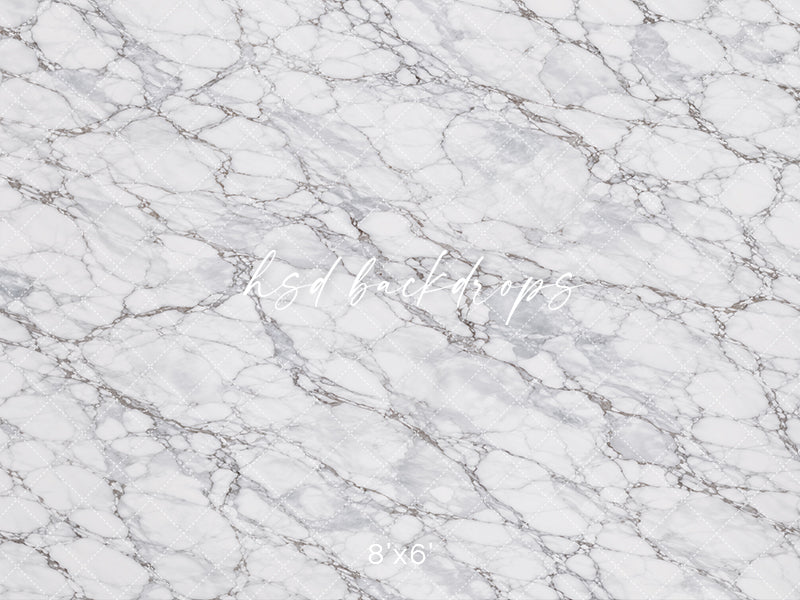 Classic Marble Photography Backdrop – Elegant Stone Texture | HSD Backdrops
