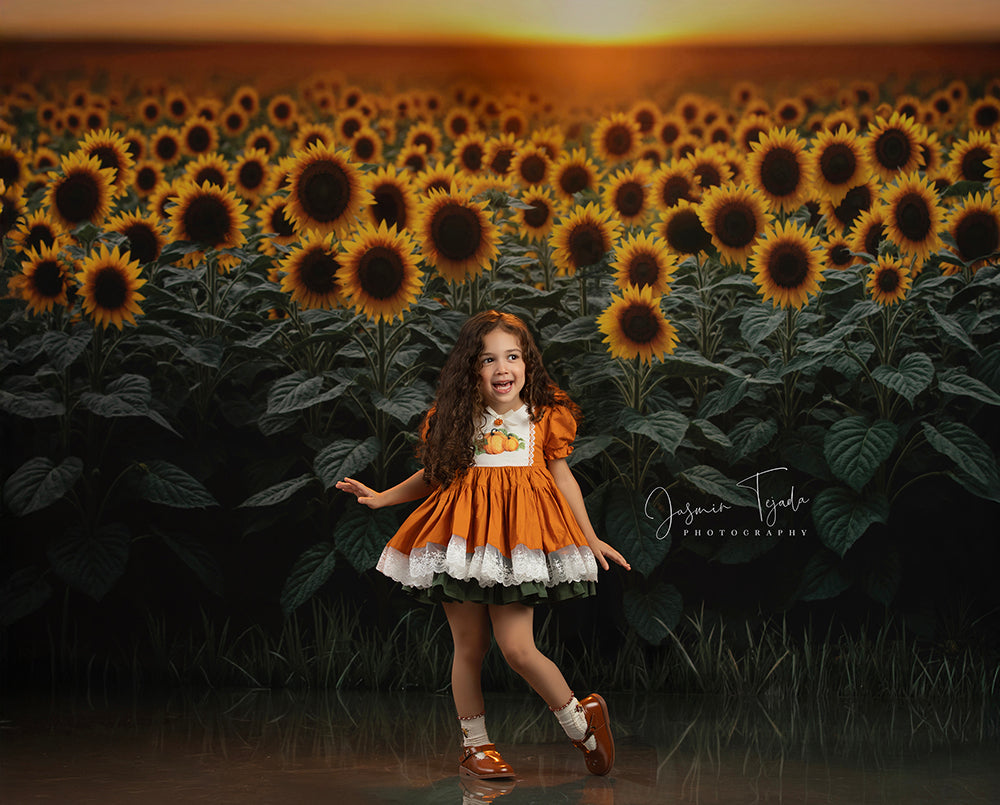 Sunflower Field Sunset (sweep options)