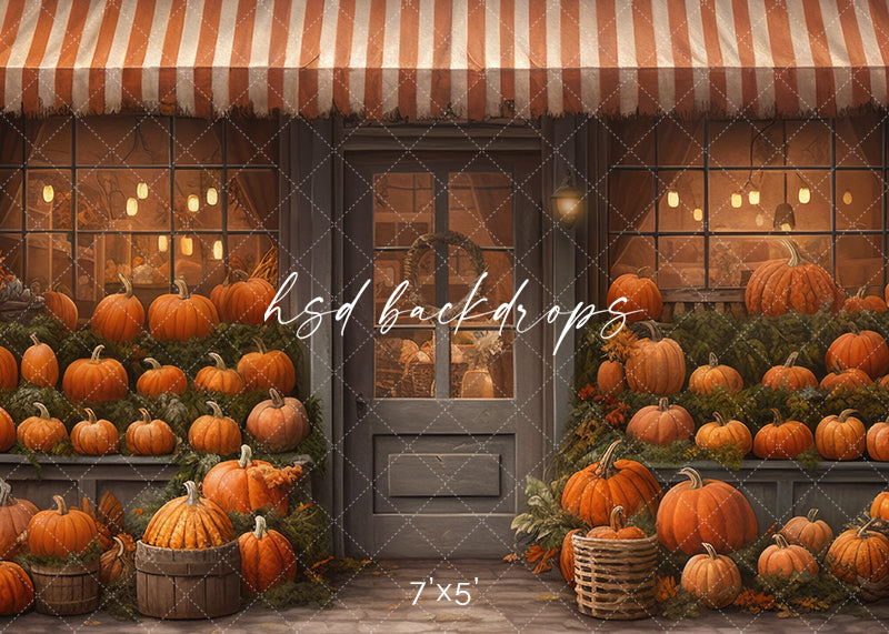 Pumpkin Market - HSD Photography Backdrops 
