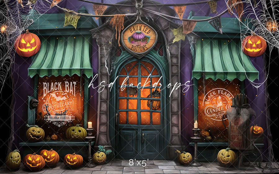 Black Bat Apothecary - HSD Photography Backdrops 