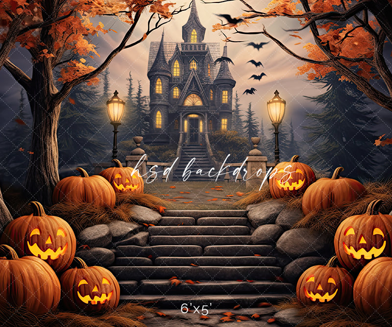 Haunted Halloween Castle (sweep options)