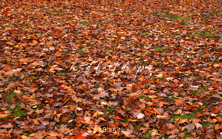 Fallen Leaves Floor - HSD Photography Backdrops 