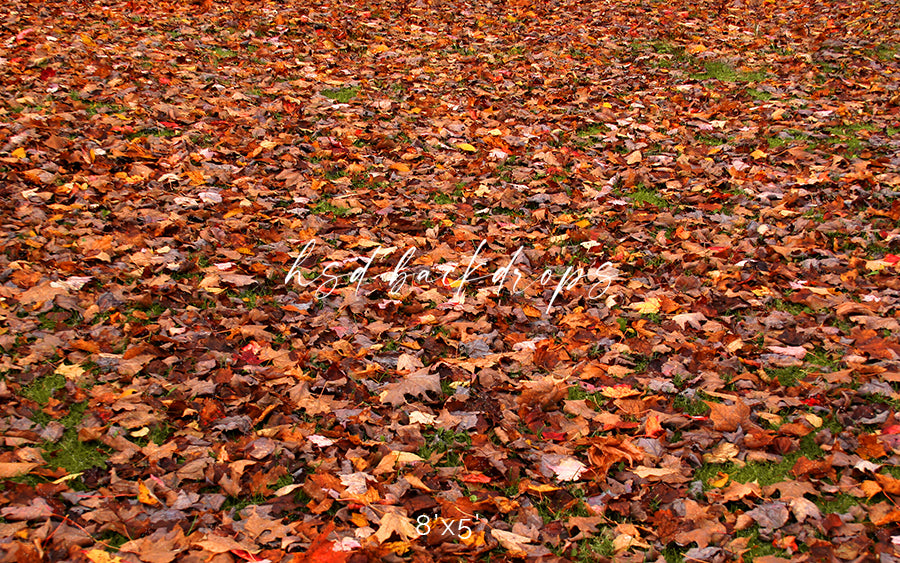 Fallen Leaves Floor - HSD Photography Backdrops 