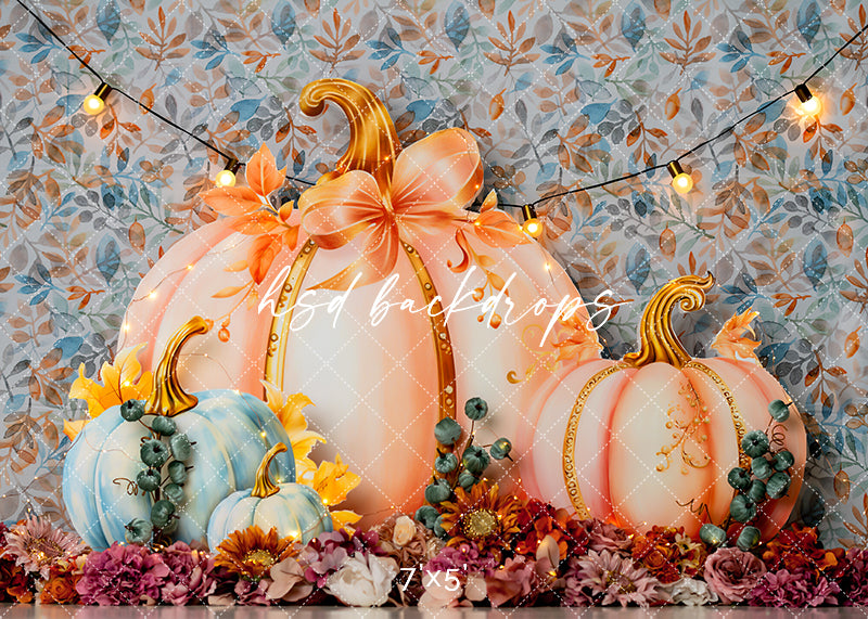 Pretty Little Pumpkin - HSD Photography Backdrops 