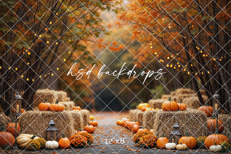 Harvest Hay & Pumpkins Lane (sweep options)