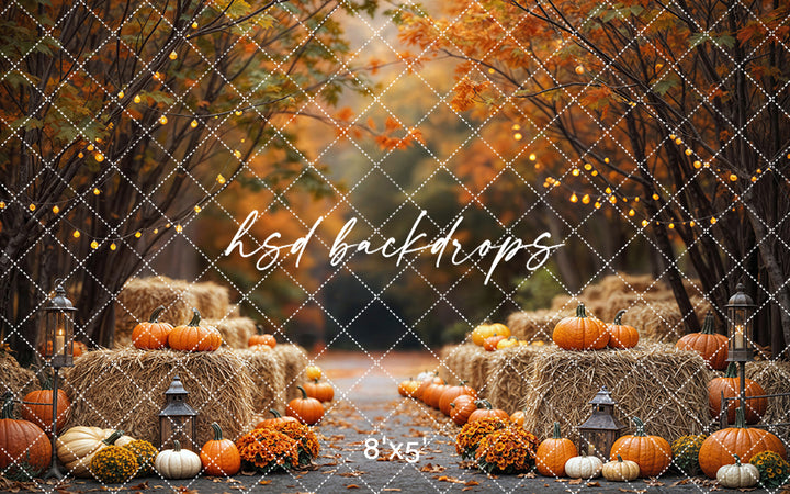 Harvest Hay & Pumpkins Lane (sweep options)