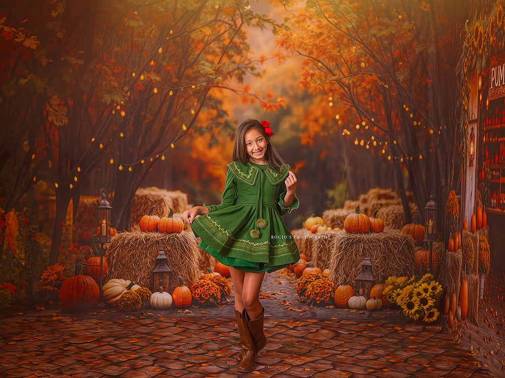 Harvest Hay & Pumpkins Lane (sweep options)