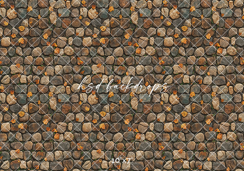 Autumn Stonewalk Lane Floor Mat