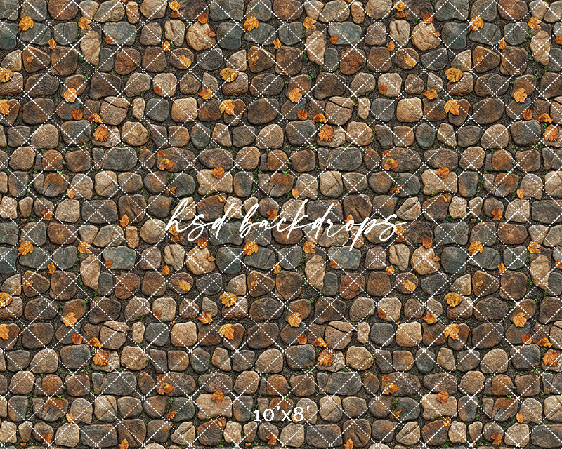 Autumn Stonewalk Lane Floor Mat