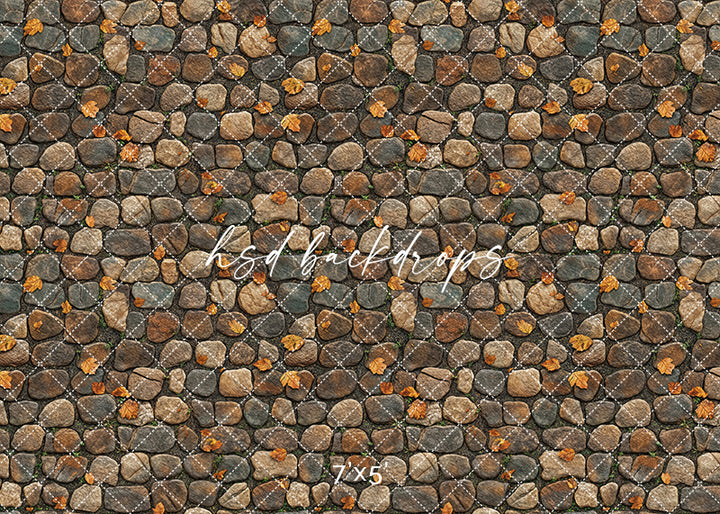 Autumn Stonewalk Lane Floor Mat
