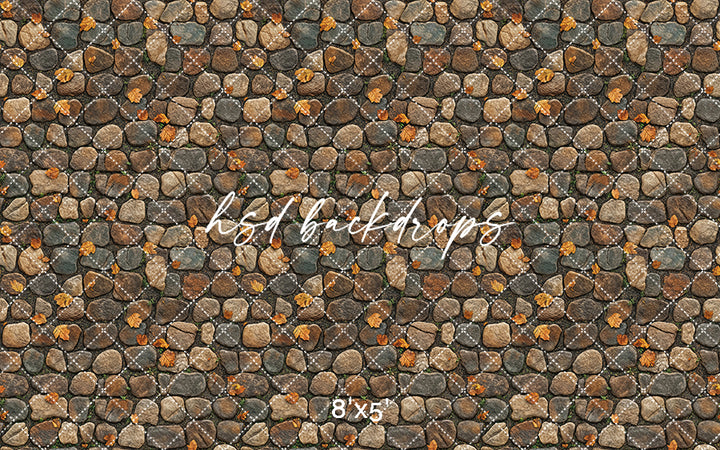 Autumn Stonewalk Lane Floor Mat