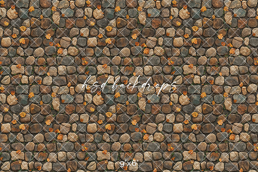 Autumn Stonewalk Lane Floor Mat