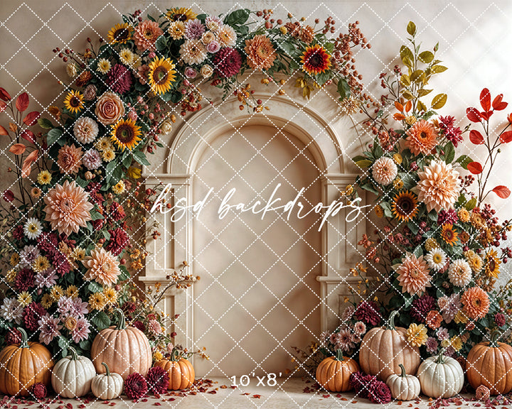Blush & Bloom Fall Arch (sweep options)