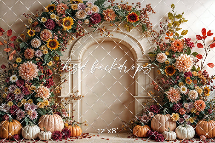 Blush & Bloom Fall Arch (sweep options)