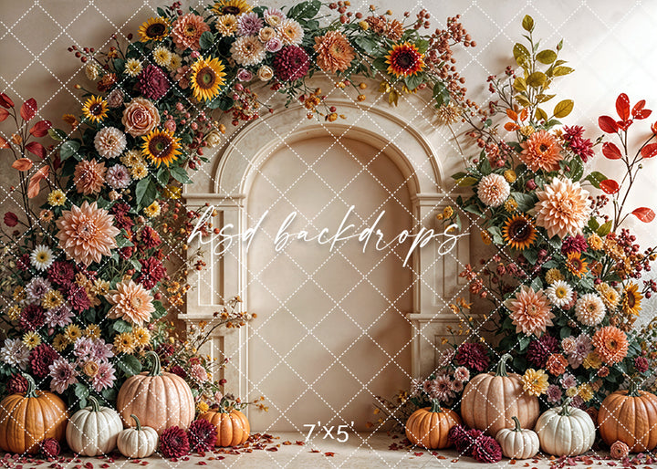 Blush & Bloom Fall Arch (sweep options)