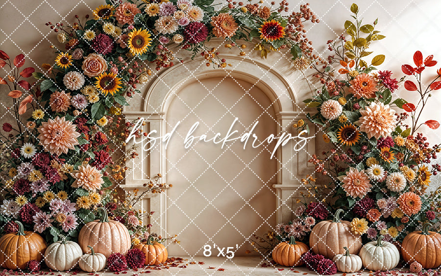Blush & Bloom Fall Arch (sweep options)