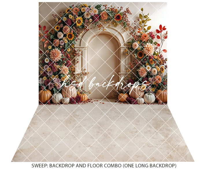 Blush & Bloom Fall Arch (sweep options)