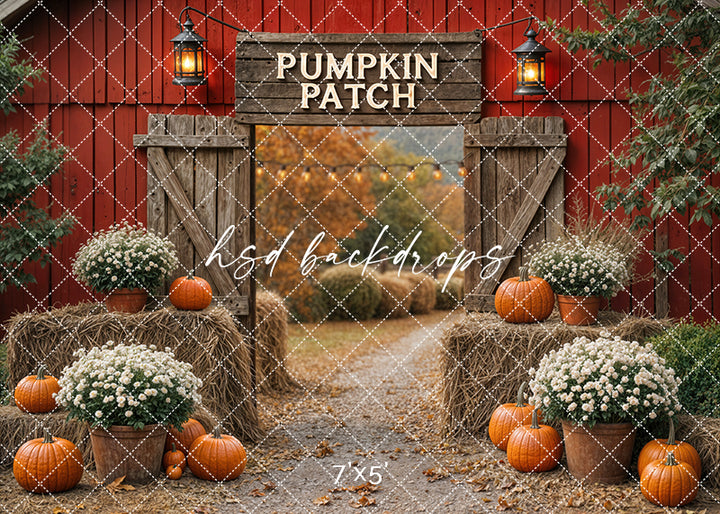 Fall Farm Barn Entrance (sweep options)