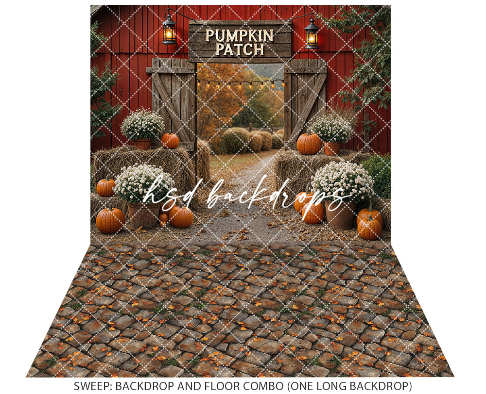 Fall Farm Barn Entrance (sweep options)