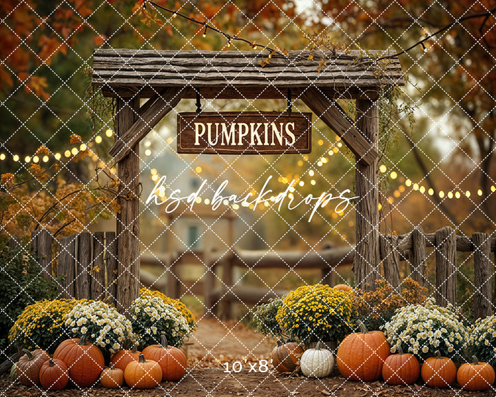 Autumn Acres Entrance (sweep options)