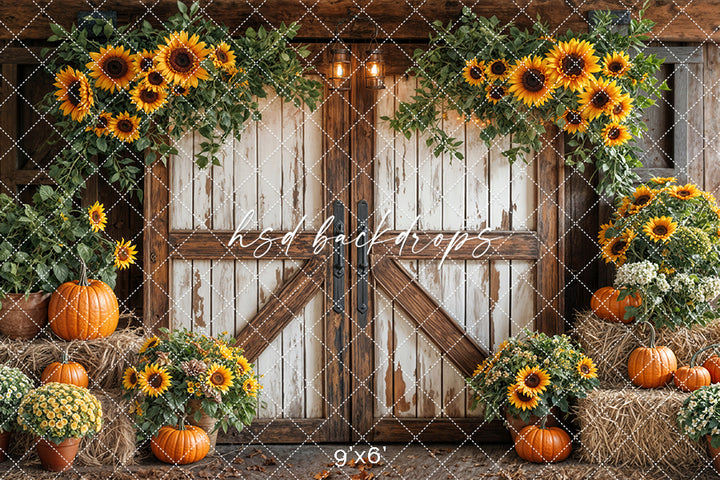 Sunflower Barn Bloom (sweep options)