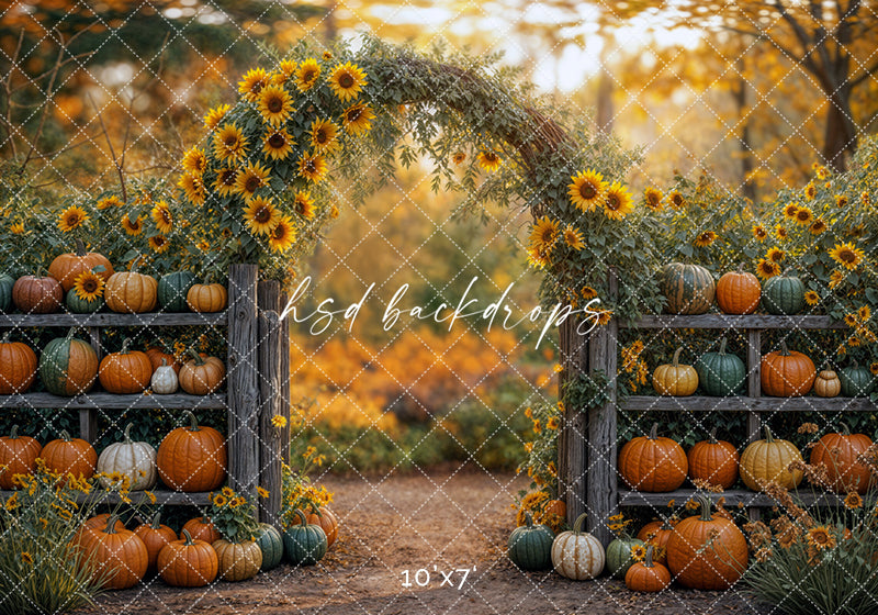 Pumpkin Patch Arbor (sweep options)